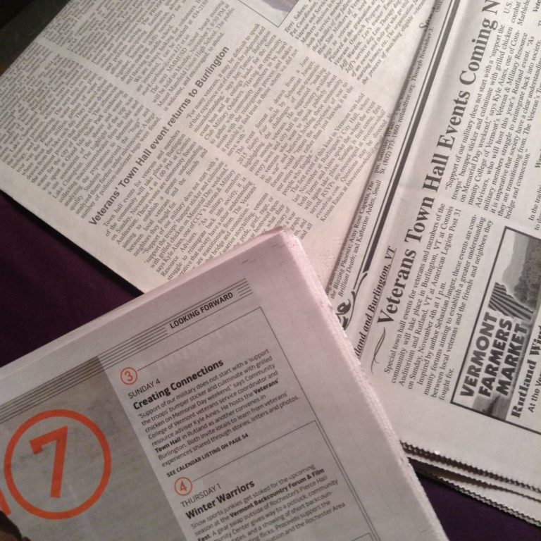 2022 Rutland, Lyndon, & Colchester Vets Town Halls in the press